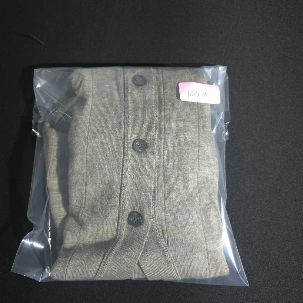 Jos A‎ Bank Mens Vest M Olive Green Wool Button Up Sleeveless Sweater Sportswear